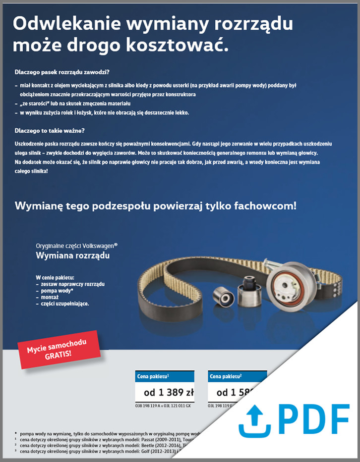 Promocje serwisowe - pobierz PDF